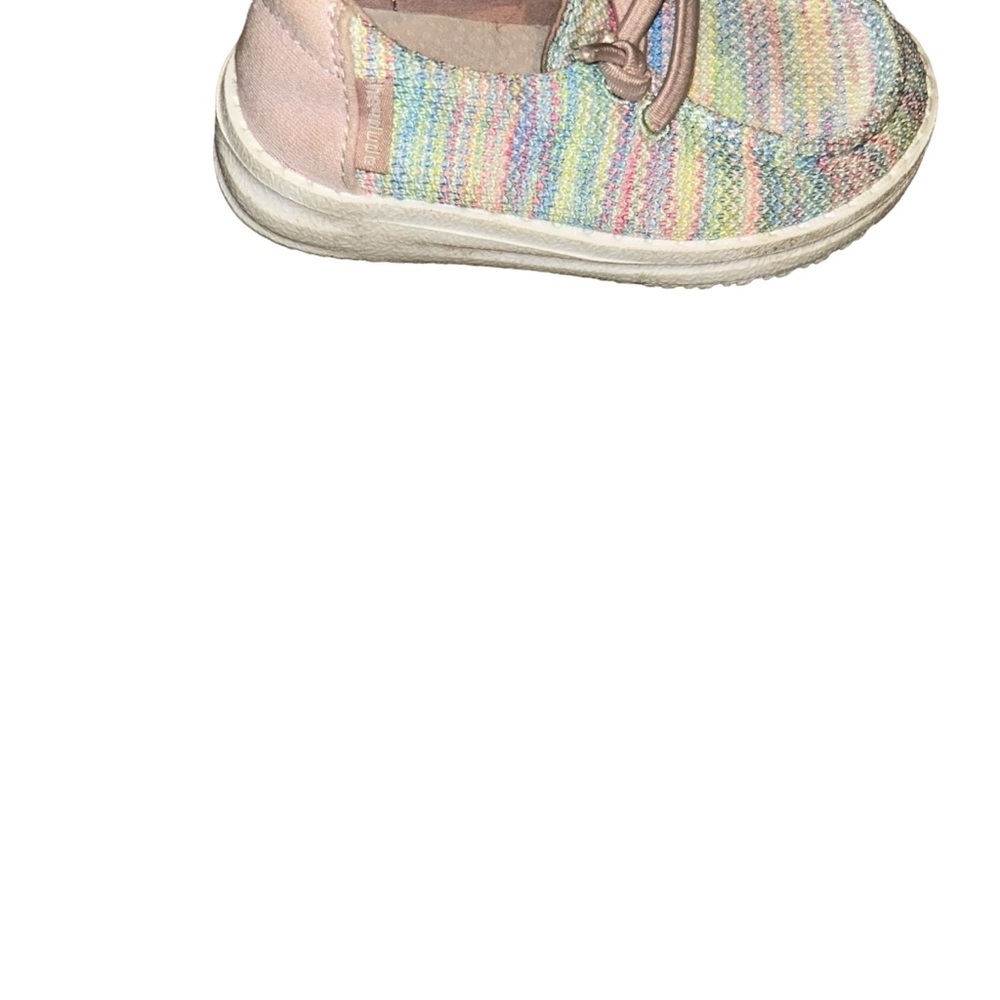 Hey dude wendy pastel toddler girls kids slip on shoes size 7